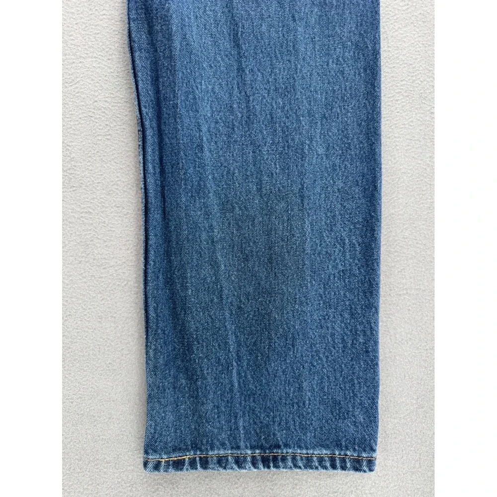 Levi's 505 Regular Fit Jeans 36x30 Straight Leg Denim Denim Classic Workwear